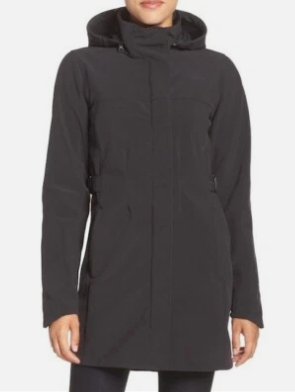 The North Face Apex Bionic Grace Jacket Black Hooded. Size S‎